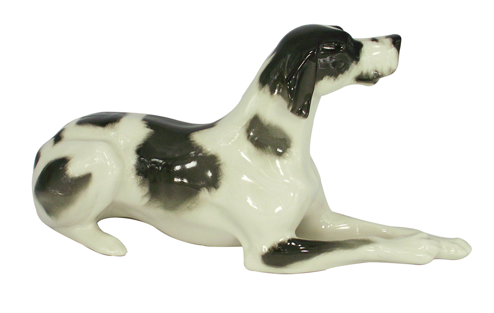 pointer dog figurine